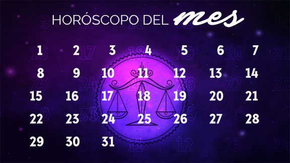 Horóscopo Libra mensual- librahoroscopo.com